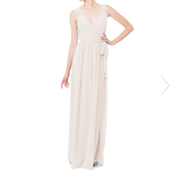 Champagne Bridesmaid Dress - Picture 1 of 6